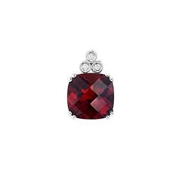 

Diamond Spot Zlatý přívěsek s diamanty a granátem 540051GRT Au585/1000 1.15g
