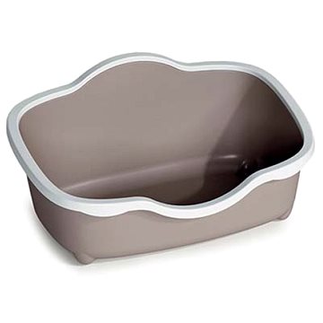 

Stefanplast chic open 56×38,5×26cm bílá/světle hnědá
