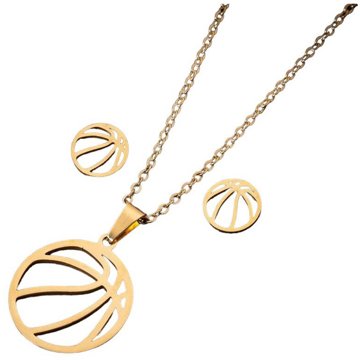 

Darkový set Basketbalový míč, zlatá ocel