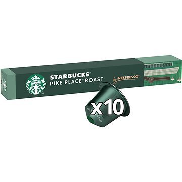 

STARBUCKS® Pike Place Roast by NESPRESSO®, Medium Roast kávové kapsle, 10 kapslí v balení