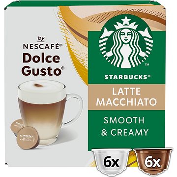

STARBUCKS® Latte Macchiato by NESCAFÉ® Dolce Gusto® - 12 kapslí (6 porcí)