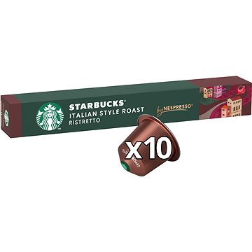 

STARBUCKS® Italian Style Roast by NESPRESSO®, Dark Roast kávové kapsle, 10 kapslí v balení