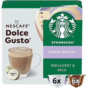 

STARBUCKS® White Mocha by NESCAFÉ® Dolce Gusto® - 12 kapslí (6 porcí)