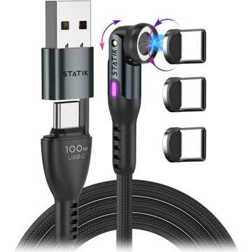 

Statik 360 Pro 2.0 magnetický USB-C kabel (2m)