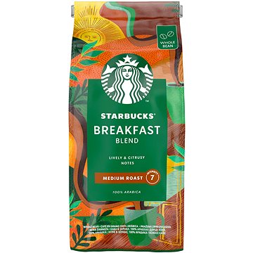 

STARBUCKS® Breakfast Blend, zrnková káva, 450 g