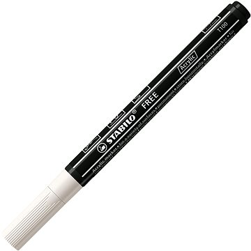 

STABILO FREE Acrylic T100 1 - 2 mm, bílý