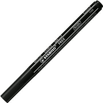 

STABILO FREE Acrylic T100 1 - 2 mm, černý