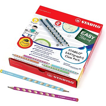 

STABILO EASYgraph S - 48 ks, HB, v různých barvách