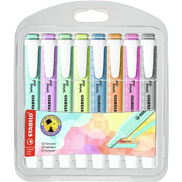 

STABILO Swing Cool Pastel - balení 8 ks