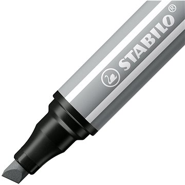STABILO Pen 68 MAX - stříbrně šedá