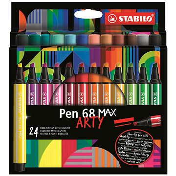 

STABILO Pen 68 MAX - ARTY - 24 ks sada