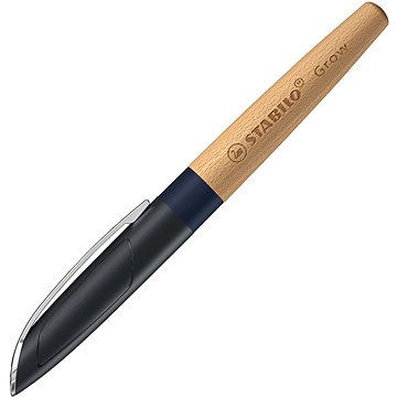 

STABILO Grow M, klimaticky neutrální, včetně náplně, borůvkově modré/dub