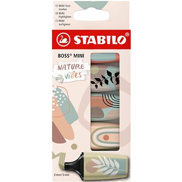 

STABILO BOSS MINI Naturevibes - sada 5 barev