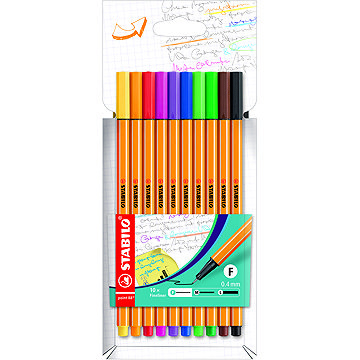 STABILO point 88 10 barev