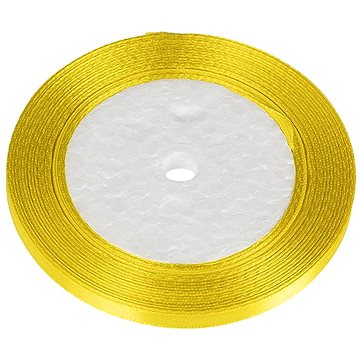 BELLATEX Stuha saténová 6 mm/22,5 m, 005 žlutá