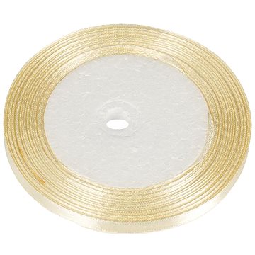 BELLATEX Stuha saténová 6 mm/22,5 m, 008 krémová