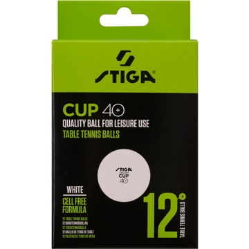 

Stiga Cup ABS bílé, 12 ks