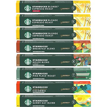 

Starbucks® by Nespresso® 1, 8 × 10 kapslí