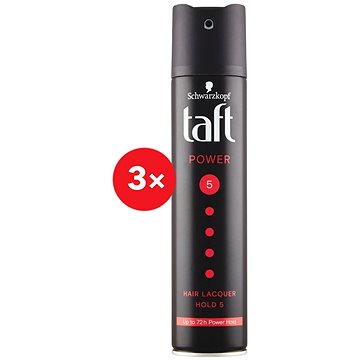 SCHWARZKOPF TAFT Power Mega Strong 3 × 250ml - Hairspray SCHWARZKOPF TAFT Power Mega Strong 3 × 250ml - Hairspray