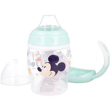 

STOR Hrneček s oušky a silikonovým náustkem 270 ml Mickey Mouse