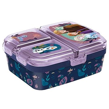 STOR Box na svačinu Frozen Ledové království TRUST THE JOURNEY, dělený XL