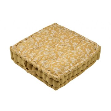 

STOF SUNDA mustard/hořčicový 45 × 45 cm
