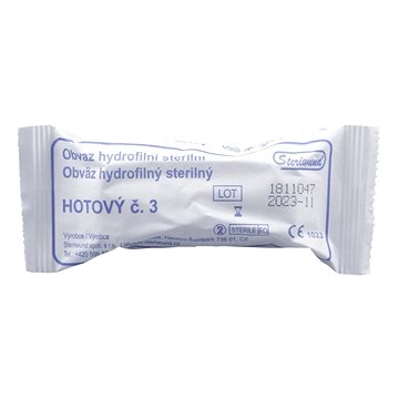 

STERIWUND Obvaz hotový sterilní č. 3