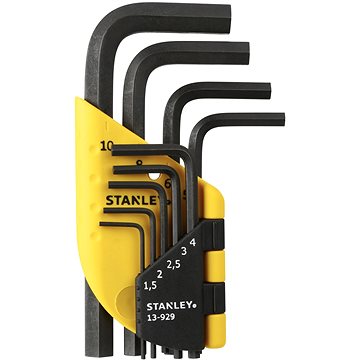 Stanley Sada zástrčných klíčů 1,5 - 10mm 9dílná 1-13-929
 - Sada imbusů