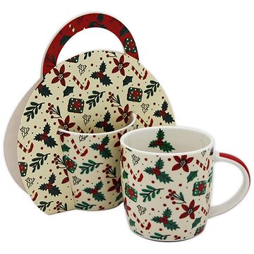 

Home Elements Porcelánový hrnek 300 ml, Cesmína
