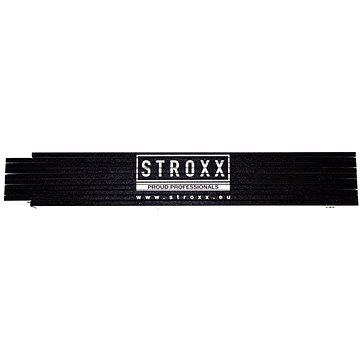 

STROXX Metr skládací dřevěný černý 2 m 19990