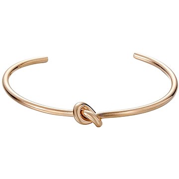 

STYLE4 Otevřený náramek - uzel, ocel rose gold