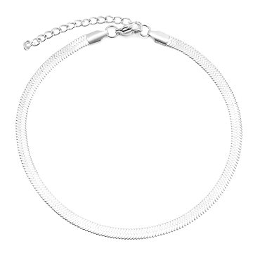 

STYLE4 Hadí řetízek 45 cm + 5 cm - 2 mm, stříbrná ocel