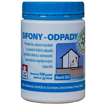 

Bacti so - bakterie do sifonů - 0,5kg