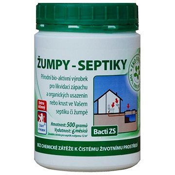 

Bacti zs - bakterie do žump a septiků - 0,5kg