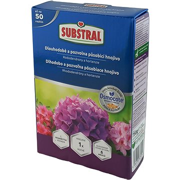 

SUBSTRAL Hnojivo s Osmocotem pro rododendrony a hortenzie, 750 g
