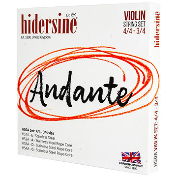 

Hidersine Andante Violin Set 4/4 - 3/4