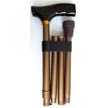 

Sundo Skládací podpůrná hůl, výška 85 - 95 cm, bronzová matná