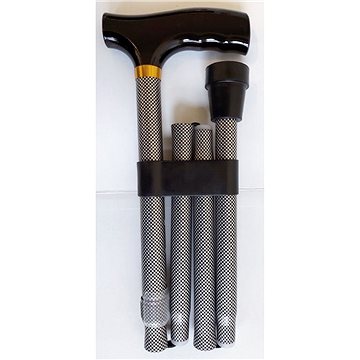 

Sundo Skládací podpůrná hůl, výška 85 - 95 cm, černostříbrná