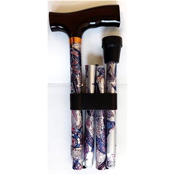 

Sundo Skládací podpůrná hůl, výška 85 - 95 cm, námořní