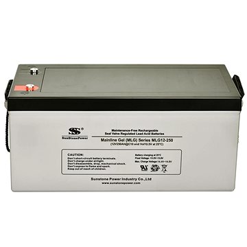 SUNSTONE-POWER Gel akumulátor 12V/250Ah MLG12-250