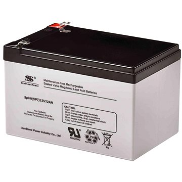 

SUNSTONE-POWER AGM akumulátor 12V/12Ah SPT12-12