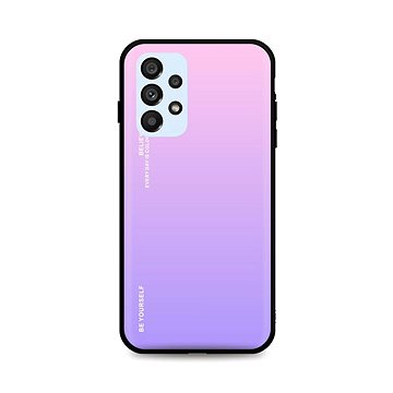 

TopQ Kryt LUXURY Samsung A53 5G pevný duhový růžový 73100