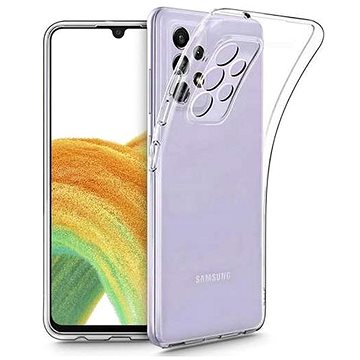 

TopQ Kryt Samsung A33 5G silikon 2 mm průhledný 73898