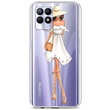 

TopQ Kryt Realme 8i silikon Lady 5 69885