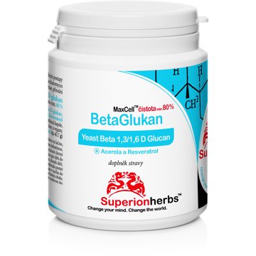 

Superionherbs BetaGlukan MaxCell, 90 tobolek