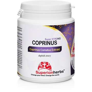 

Superionherbs Coprinus Comatus extrakt z hnojníku obecného, 90 tobolek