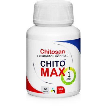 

Superionherbs Chitosan s okamžitým účinkem - Chitomax, 60 tobolek