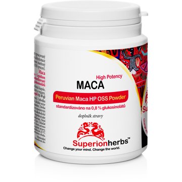 

Superionherbs Maca peruánská - 100% čistý extrakt z kořene, 90 tobolek