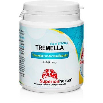 

Superionherbs Tremella - Rosolovka řasotvará, 90 tobolek