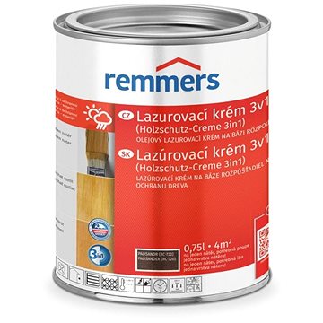 

Remmers HK lazurovací krém 0,75 l Palisander / Palisandr